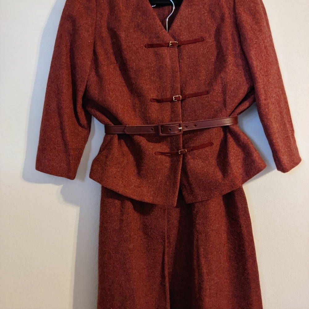 Vintage 1960's Wool Suit